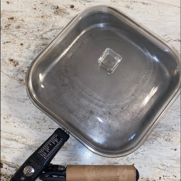 sunbeam stainless steel skillet